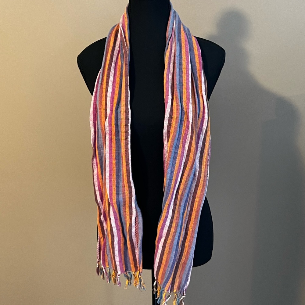 Striped scarf
